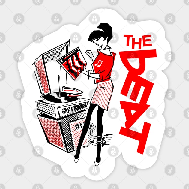 90s The English Beat Sticker by Cataleyaa